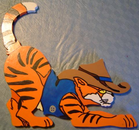 Cowboy Cat Orange