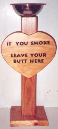 Smoking Post