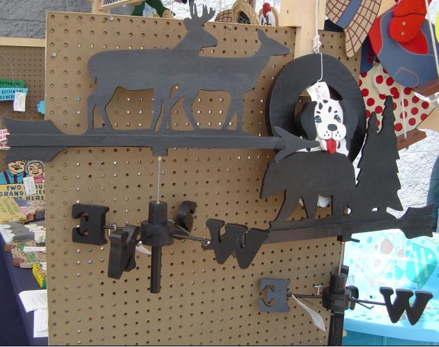 Weather Vanes: Moose & Bears